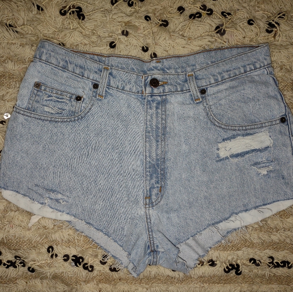 Vintage distressed shorts